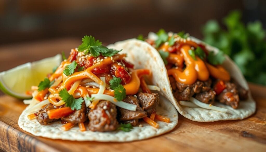 Korean BBQ tacos