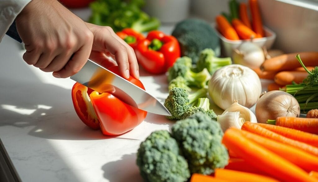 cutting techniques for veggies