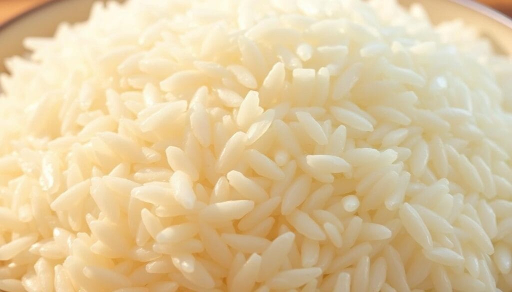 fluffy white rice